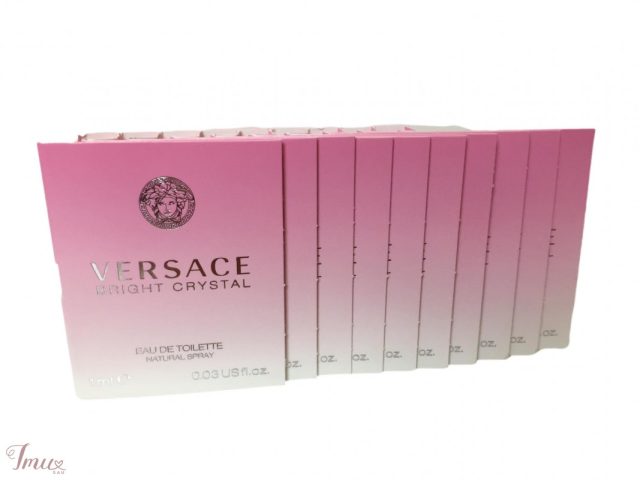 imusau.lt | parduodama Versace Bright Crystal 10vnt x 1ml EDT kvepalų mėginukai moterims